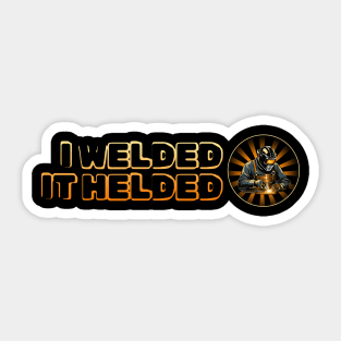 welding Sticker